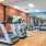 a gym with exercise equipment